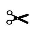scissors icon illustration design Royalty Free Stock Photo