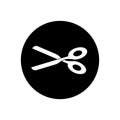 scissors icon illustration design Royalty Free Stock Photo