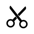 scissors icon illustration design Royalty Free Stock Photo