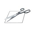 Scissors image vector industry