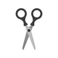 scissors isolated is tool icon on a white background of illustration paper cut