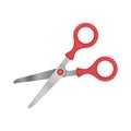 scissors isolated is tool icon on a white background of illustration paper cut Royalty Free Stock Photo