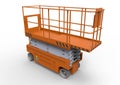 Scissors lift platform