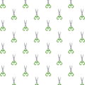 Scissors school supplies pattern background