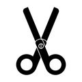 scissors school utensil pictogram