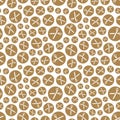 Scissors. Seamless pattern. Abstract background. Vector illustration