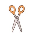 Scissors tool isolated icon Royalty Free Stock Photo