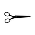 Scissors vector icon. barber illustration sign. cut symbol. hairdresser logo. Royalty Free Stock Photo