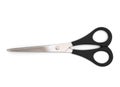 Scissors on white background. Royalty Free Stock Photo