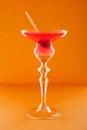Scofflaw cocktail in tall glass Royalty Free Stock Photo