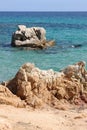 Scoglio di Peppino and Santa Giusta beach in Sardinia