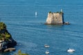 Scola Tower in the sea - Gulf of La Spezia Italy