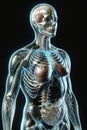 Scoliosis Spine Curve Anatomy and Posture Correction , ai generated