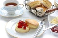 Scone , cream tea , afternoon tea