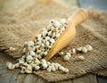 Scoop of Adlay Millet Royalty Free Stock Photo