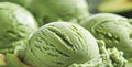 A scoop of creamy avocado ice cream a surprising addition to the tropical flavors lineup