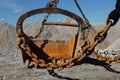 Scoop of dragline Royalty Free Stock Photo