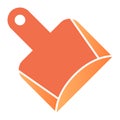 Scoop flat icon. Household color icons in trendy flat style. Cat shovel gradient style design, designed for web and app