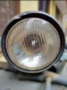 Scooter Headlight focus pic with background blur