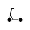 Scooter icon, illustration vector graphic Royalty Free Stock Photo