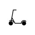 Scooter icon, illustration vector graphic Royalty Free Stock Photo