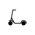Scooter icon, illustration vector graphic Royalty Free Stock Photo