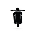 Scooter retro icon vector illustration