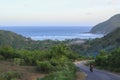 Scooter on road to Mawun beach, Lombok, Indonesia