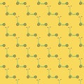 Scooter seamless pattern