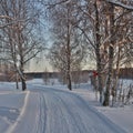 A scooter trail along the RÃÂ¥ne river. Royalty Free Stock Photo