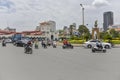 Scooters in Ho Chi Min City, Vietnam Royalty Free Stock Photo