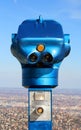 Scope on the Elisabeth look-out tower Royalty Free Stock Photo