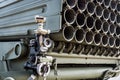 Scope and gun carriages multiple launch rocket system weapons