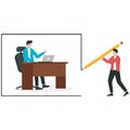 Scope of work, guidance for employee to work within framework, mentorship in workplace concept,