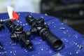 Scopes for tactical assault rifles