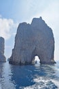 The Scopolo Faraglioni rock, Capri, Italy