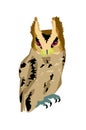 Scops Owl, pop art