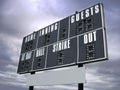 Score board