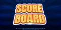 Score board text effect, editable race and bet text style Royalty Free Stock Photo