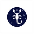 Scorpio flat icon