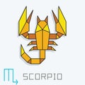 Scorpio sign Royalty Free Stock Photo