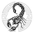 Scorpio zodiac sign Royalty Free Stock Photo