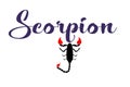 Scorpion illustration -scorpio scorpion scorpions design-