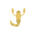 Scorpion, insect icon. Simple color vector elements of wilderness icons for ui and ux, website or mobile application Royalty Free Stock Photo