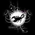 Scorpion t-shirt design