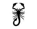 Scorpion Logo Template Vetor illustration Royalty Free Stock Photo