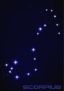 Scorpius constellation