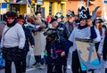 ScorzÃâ Italian town in the province of Venice, parade of carnival floats held on Sunday 16 February 2020