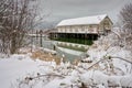 Scotch Pond Net Shed Snow Covered