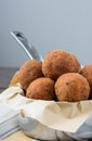 Scotch quail eggs Royalty Free Stock Photo